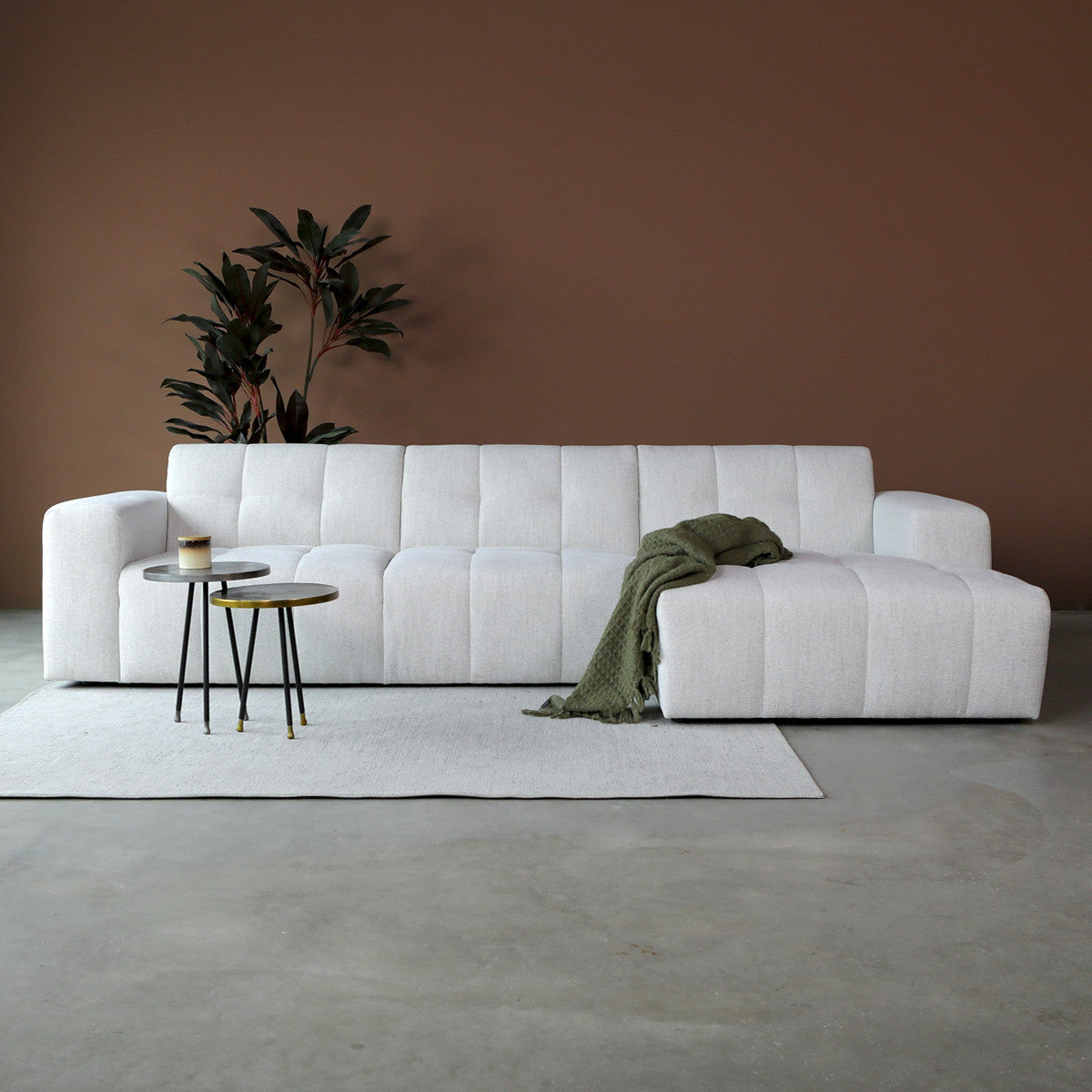 PEPP interiors WAVE met chaise longue rechts - Modesto 492